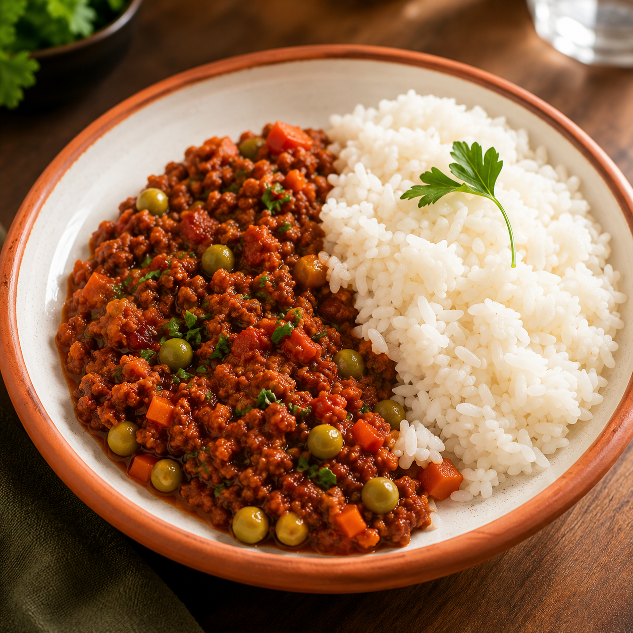Plato boliviano / Bolivian dish